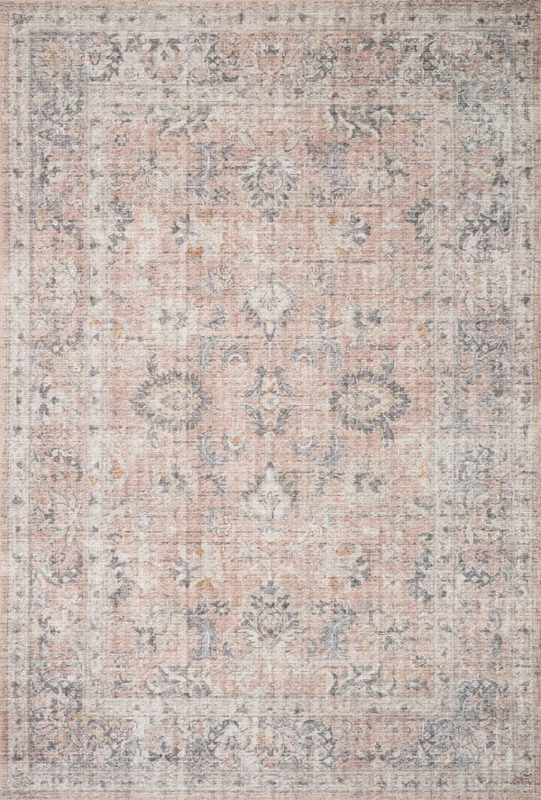 Loloi II Skye SKY-01 3&6x22 x 5&6x22 Blush, Grey Rug
