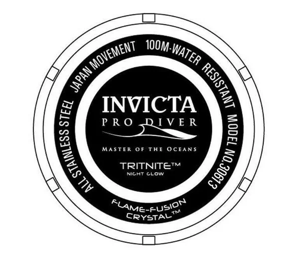 Invicta Men's Pro Diver 30613 Stainless Steel Watch