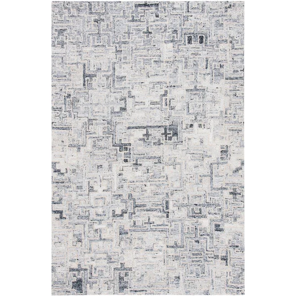 Safavieh Rugs Abstract Ivory - Black 3' x 5'