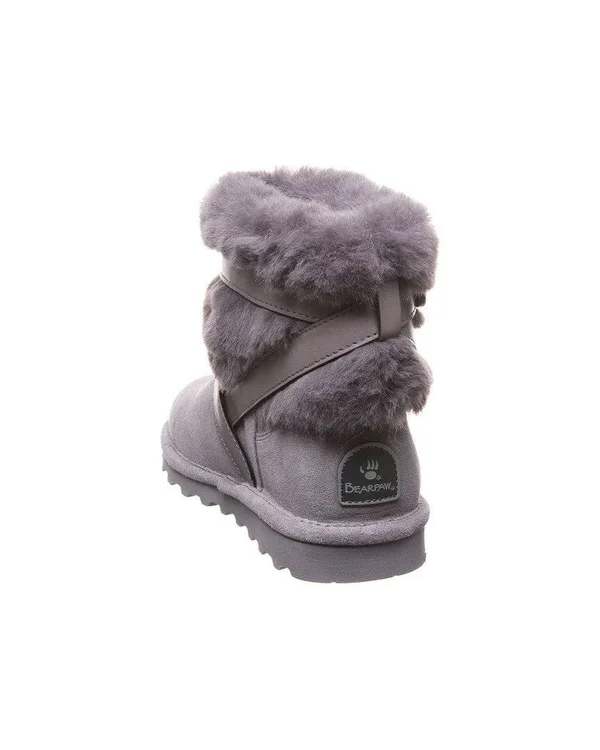 Bearpaw Women's Kiera Boot Gray Fog Size 7