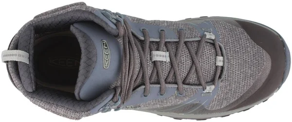 Keen Women's Terradora Mid Waterproof Boot - 6 - Stormy Weather, Wrought Iron
