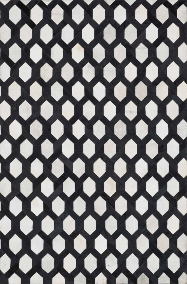 Loloi Promenade Po-04 3&6x22 x 5&6x22 Ivory - Black Rug