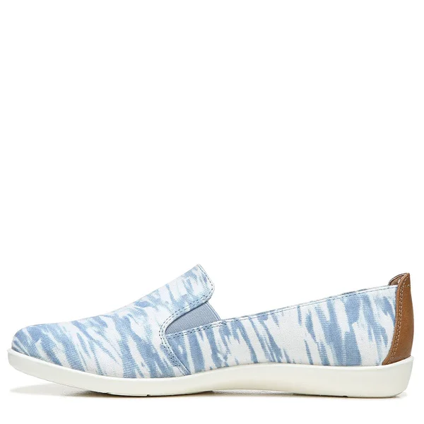 LifeStride Womens Next Level Slip on Shoes Blue, Multi 5.5 M