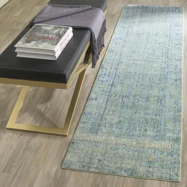 Safavieh Mystique MYS920G Green, Multi Rug 2& 3x22 x 8& 0x22 Runner