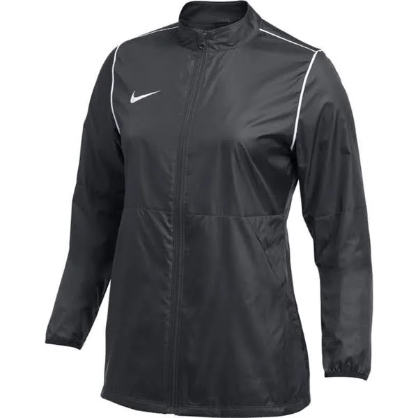 Nike Women's Park 20 Rain Jacket - Grey/White - XL