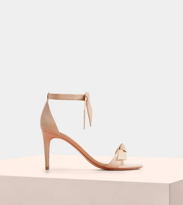 Alexandre Birman - Clarita 75 Leather Sandal, 10 US, Nude