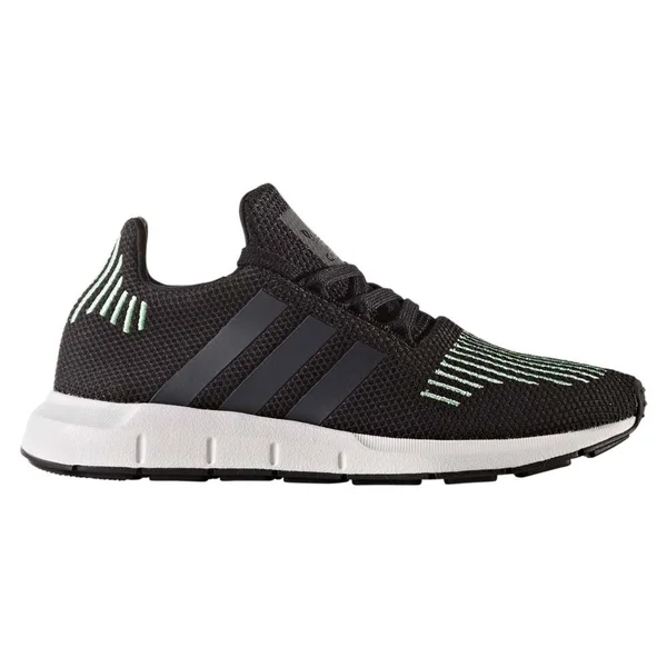 Adidas Originals Swift Run J Kids Juniors Lace Up Trainers Black