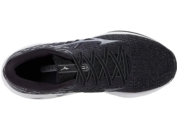 Men's Mizuno Wave Inspire 17 Waveknit - Black/Shade - Size 12