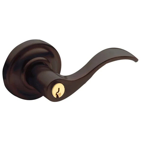 Baldwin Wave Keyed Door Lever