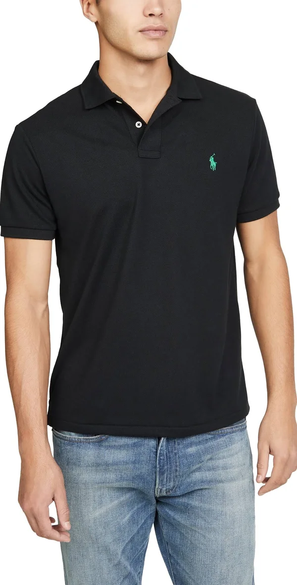 Polo Ralph Lauren Earth Recycled Polo Shirt Black
