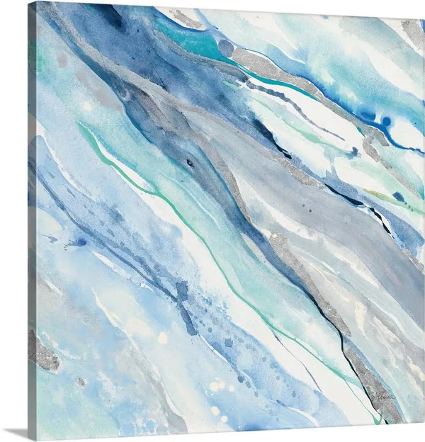 Silver Spring II - Canvas Wall Art, 20x20, Great Big Canvas