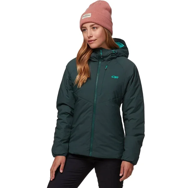 Outdoor Research Refuge Hooded Jacket - Women's Fir - Xs