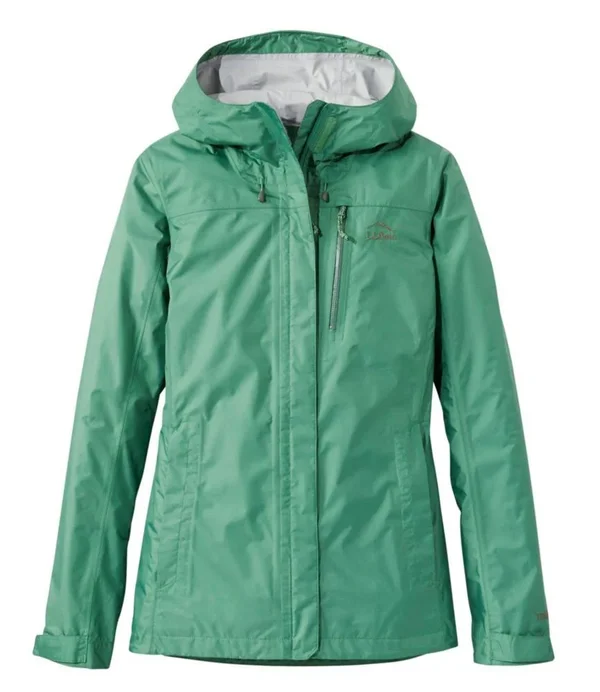 Women's Trail Model Waterproof Rain Jacket Green 3X - L.L.Bean