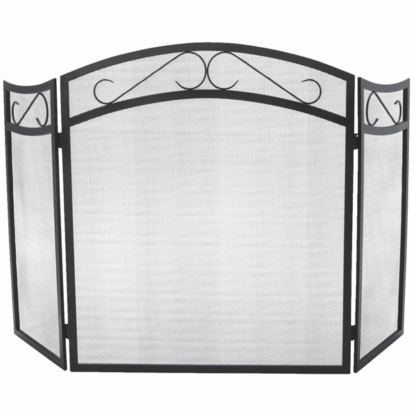 Home Impressions 3-Panel Fireplace Screen FS01