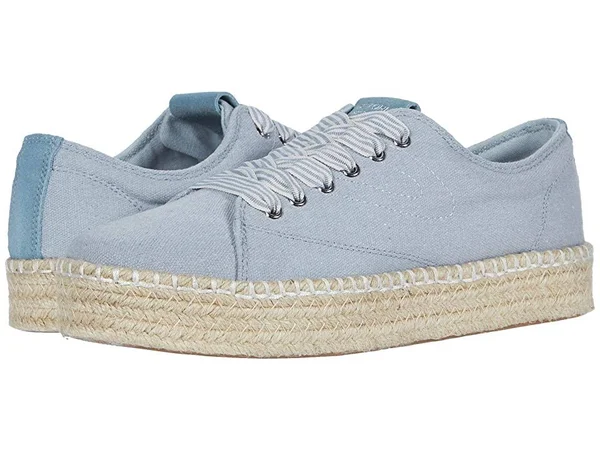 Women's Tretorn Eve Espadrille Sneaker, Size: 8, Blue