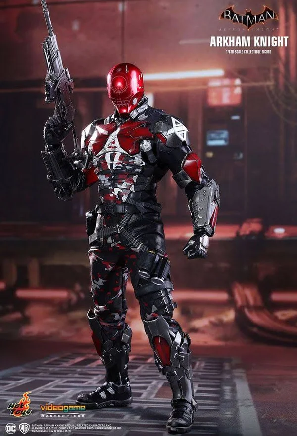 Hot Toys 1/6 12x22 VGM28 Batman Arkham Knight Red Hood Figure