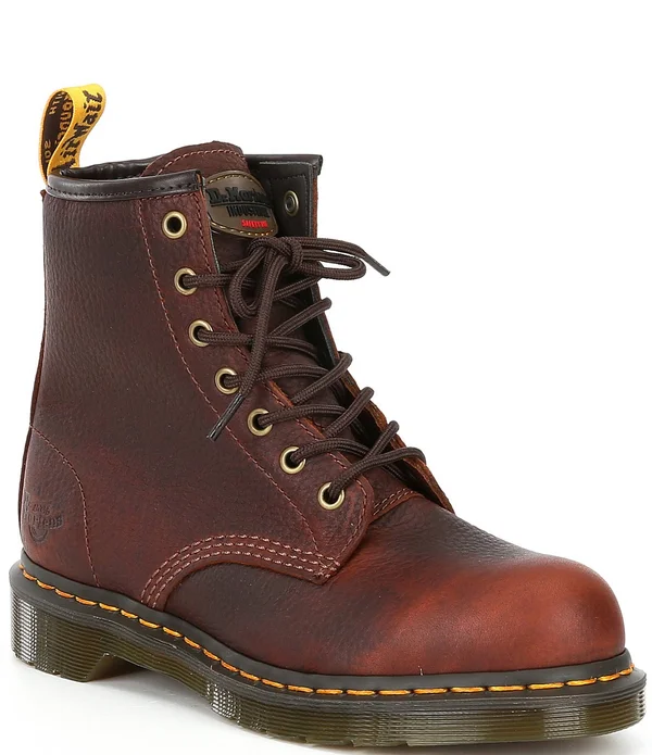 Dr. Martens Maple Steel Toe Side-Zip Boots - Women's Teak