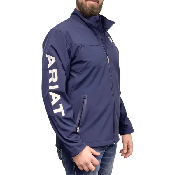 Ariat Men's New Team Navy Blue Softshell Jacket 10032687