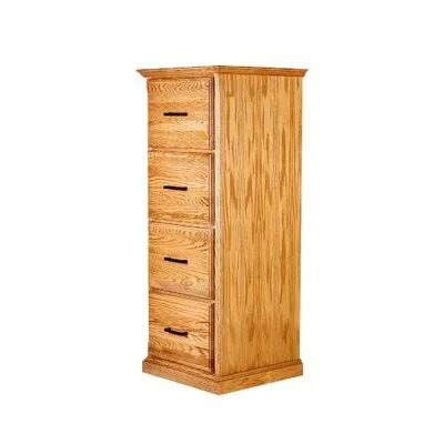 Merritt 4 Drawer Vertical File Loon Peak Finish: Spice Alder