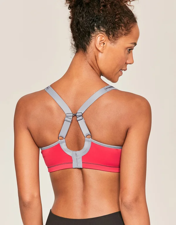 Freya Sonic Underwire Molded Spacer Sports Bra, Hot Crimson (AA4892) 32G