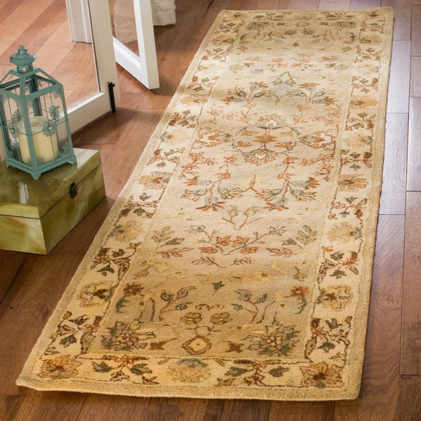 Safavieh Bergama Brg135 Area Rug Khaki, Ivory 6' x 6' Round