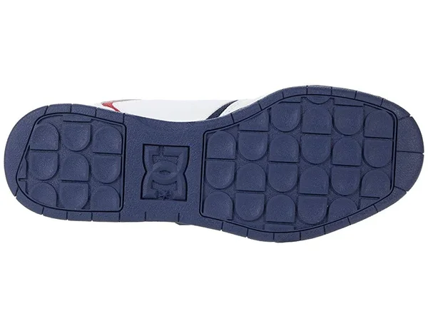 DC Central Men's Shoes White/White/Blue : 14 D - Medium