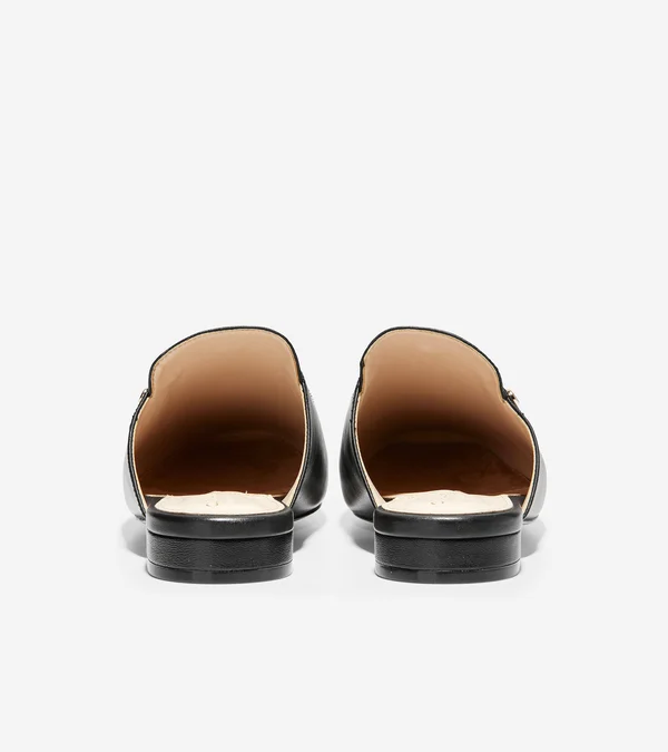 Cole Haan Ryan Mule Black Leather - Men's, Size: 8 B (Medium)