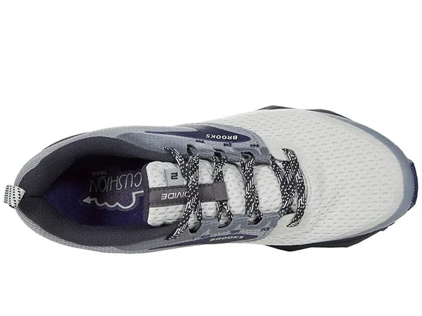 Brooks Women's Divide 2 - Grey, Dawn, Blue Ribbon