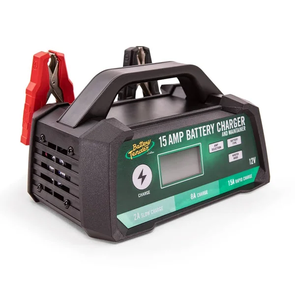 Battery Tender 12V - 15 Amp, 8 Amp, 2 Amp Selectable Chemistry Battery CHARGER.