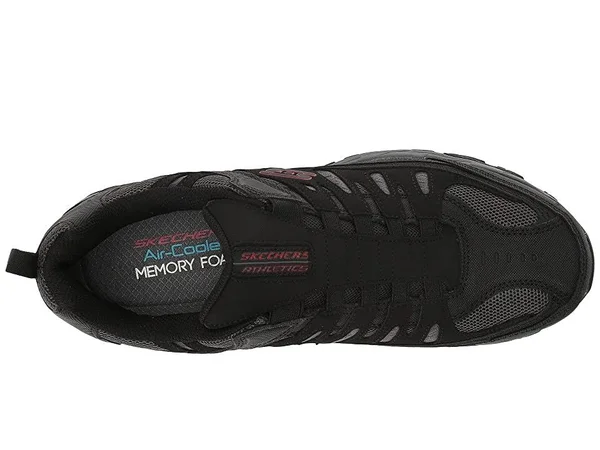 Skechers Men's After Burn M. Fit Sneakers - Black/Charcoal, 6.5