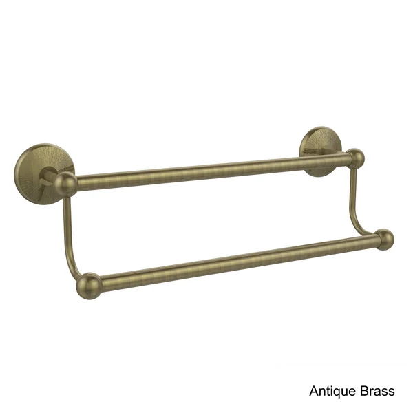 Allied Brass PMC-72/18 Prestige Monte Carlo Collection 18 inch Double Towel Bar, Polished Nickel