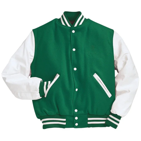 Holloway 224183 - Varsity Jacket - Kelly/White - XL