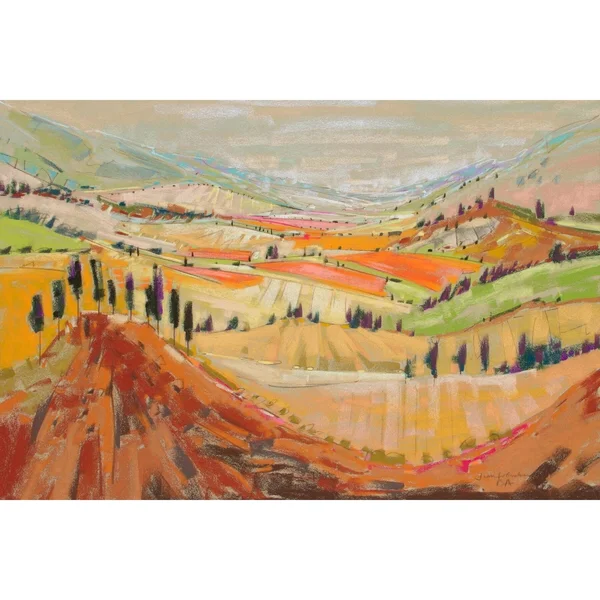Tuscany XI Painting Print on Wrapped Canvas, Size: 30 inch x 45 inch