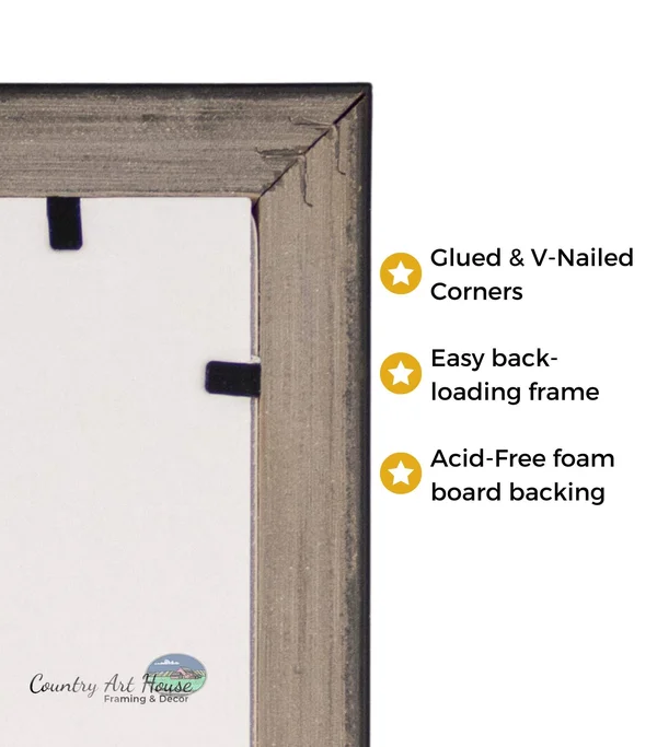 CustomPictureFrames 39x13 Modern Black Wood Picture Frame - with Acrylic Front and Foam Board Backing