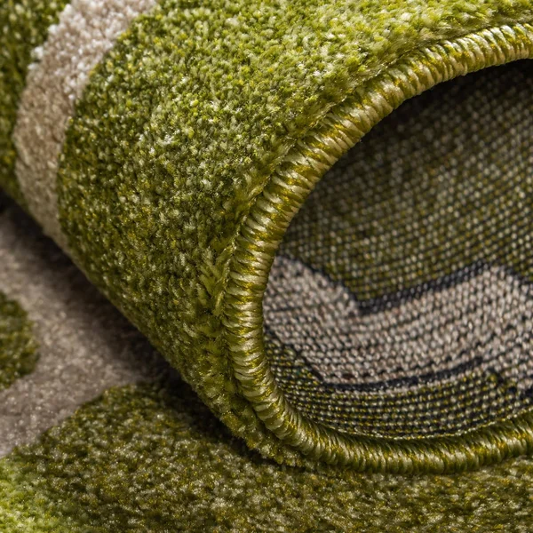 Unique Loom Philadelphia Trellis Area Rug (6& x 6& Round - Light Green)