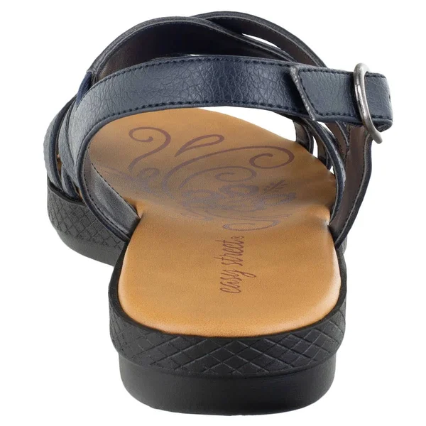 Easy Street Women's Jasmine Sandals, Tan, Size 7.5