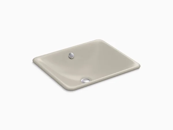 Kohler 5400-G9 Iron Plains Drop-In/Undermount Bathroom Sink - Sandbar