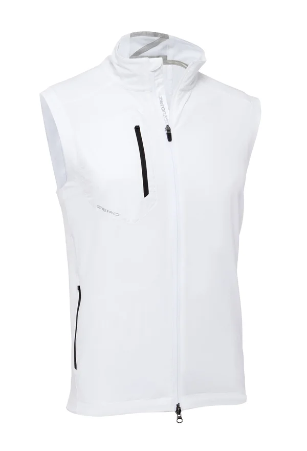 Zero Restriction Golf- Z700 Wind Vest Black Size Extra Large