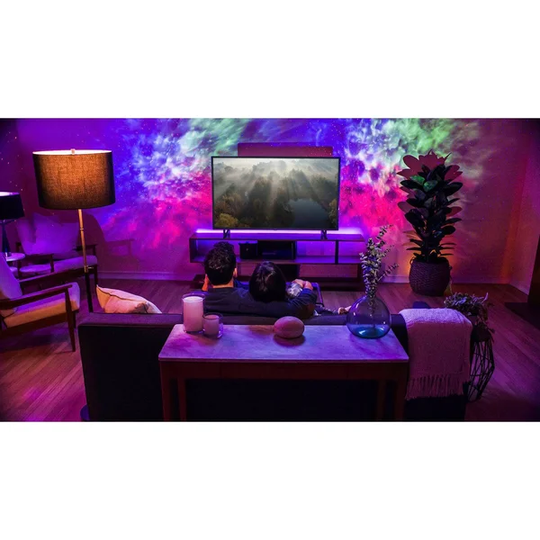 BlissLights Sky Lite 2.0 - RGB LED Laser Star Projector - Galaxy Blue Stars