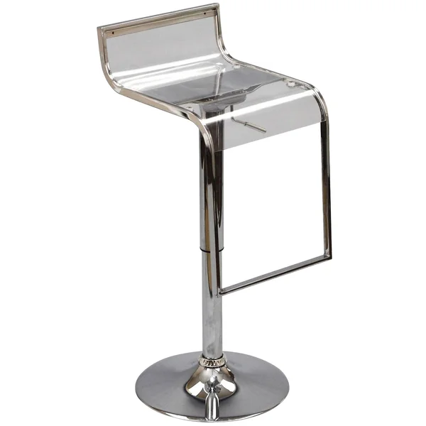 Modway Lem Barstool in Clear Acrylic