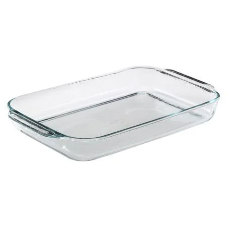 Pyrex Easy Grab Oblong Baking Dish, 4.8 qt