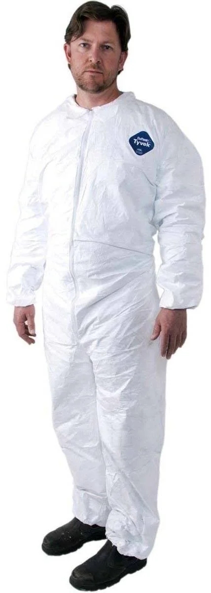 Dupont Tyvek Elastic-Cuff Coveralls