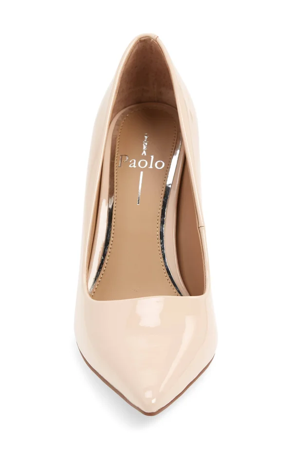 Linea Paolo Payton Pointy Toe Pump - Beige - 10.5 M