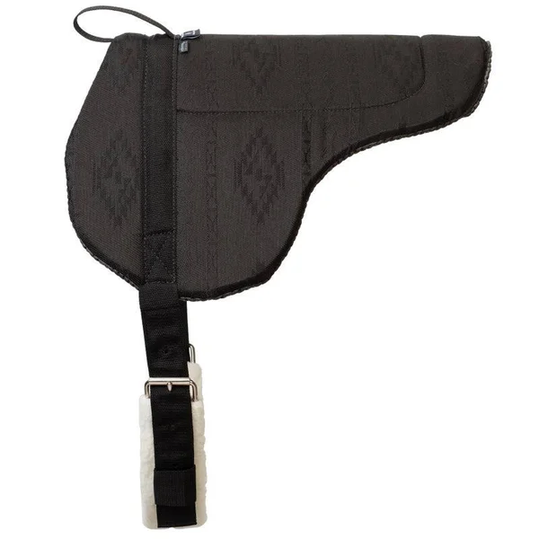Weaver Leather Weaver Pony GettaGrip Bare Back Pad Black - 20" x 30"