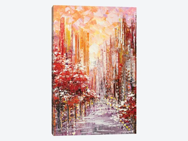 Tatiana Iliina Canvas Prints - New to The Neighborhood ( Floral & Botanical > Tree Art art)