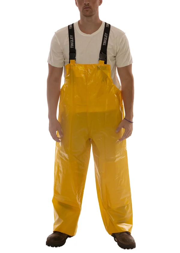 Tingley O22047 Rain Bib Overall - 3XL, Yellow, Unisex