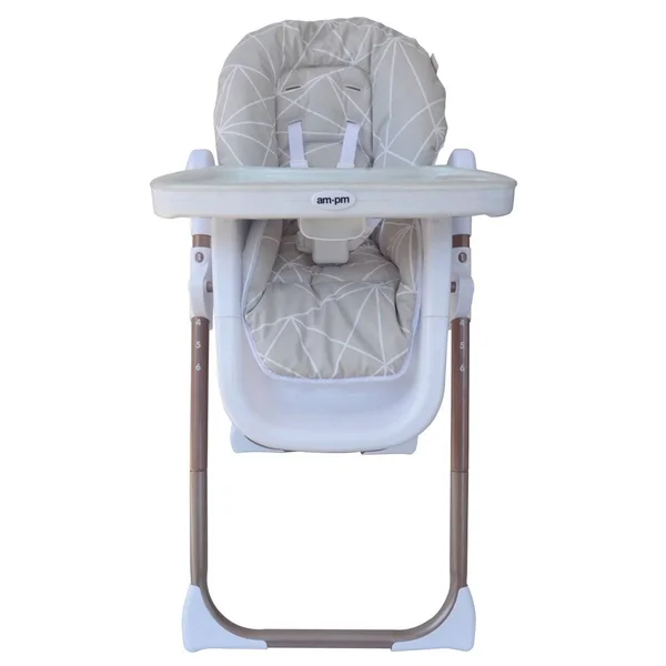 Your Babiie AM:PM by Christina Milian Fitzrovia High Chair in Geometric Mocha