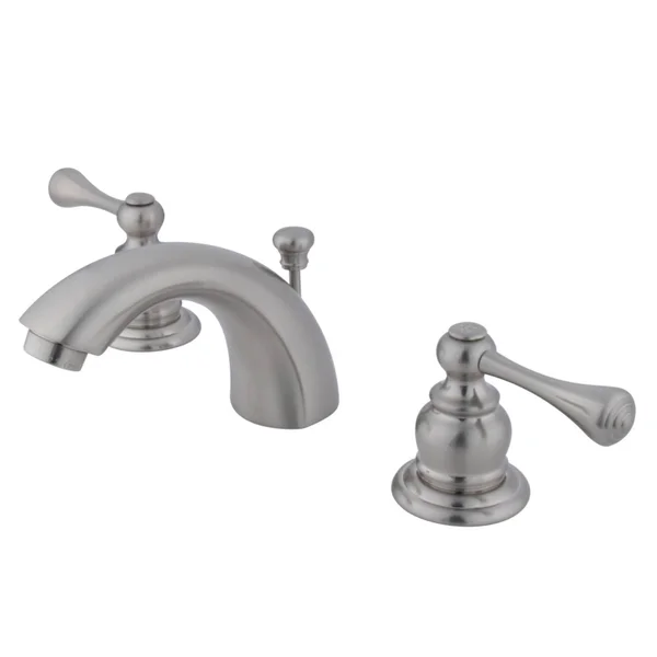 Kingston Brass KB948BL Mini-Widespread Bathroom Faucet - Brushed Nickel