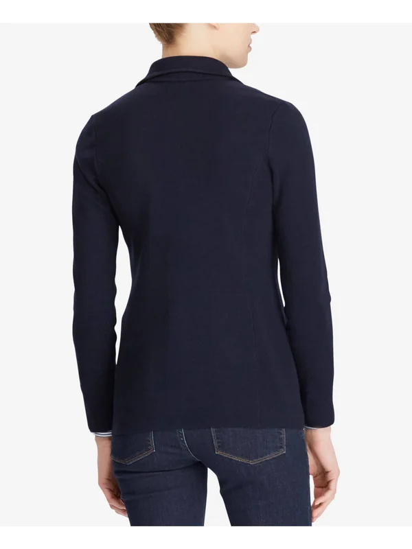 Lauren Ralph Lauren Sweater Blazer - Black Xs