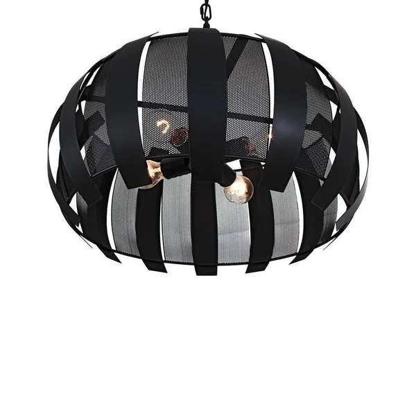 Varaluz Sawyers Bar 4 Light Pendant - Havana Gold - 287P04HG